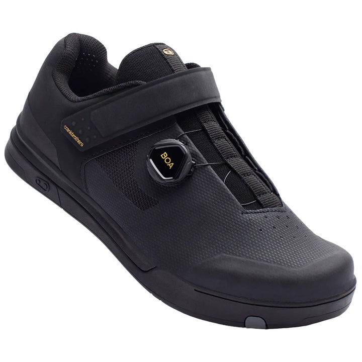 Crank Brothers Mallet BOA Shoes Black/Gold/Black