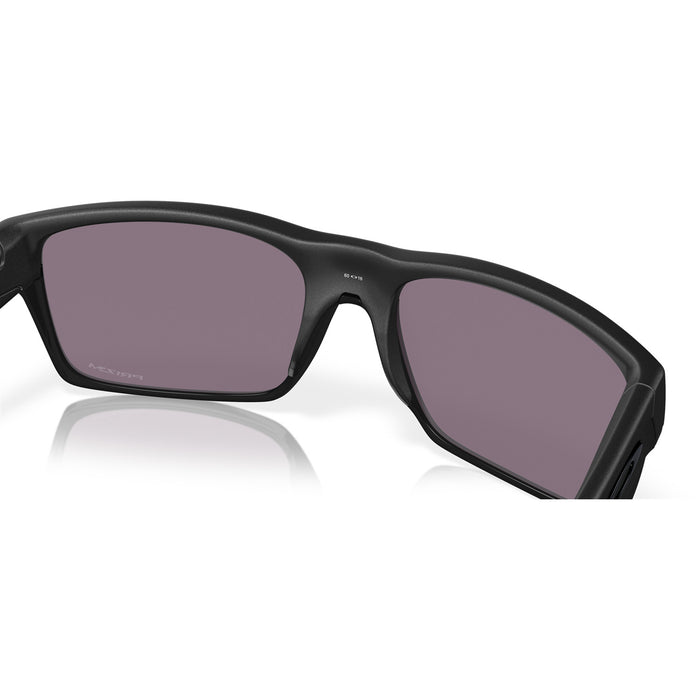 Oakley Two Face Sunglasses Steel/Prizm Grey
