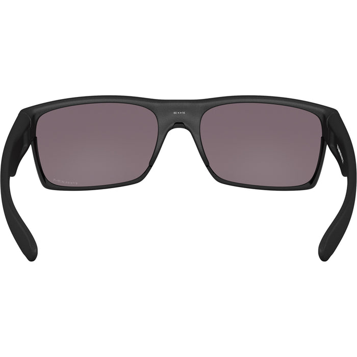 Oakley Two Face Sunglasses Steel/Prizm Grey