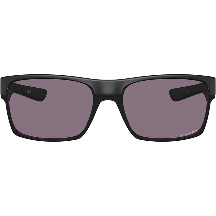 Oakley Two Face Sunglasses Steel/Prizm Grey