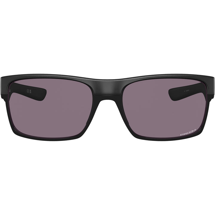 Oakley Two Face Sunglasses Steel/Prizm Grey