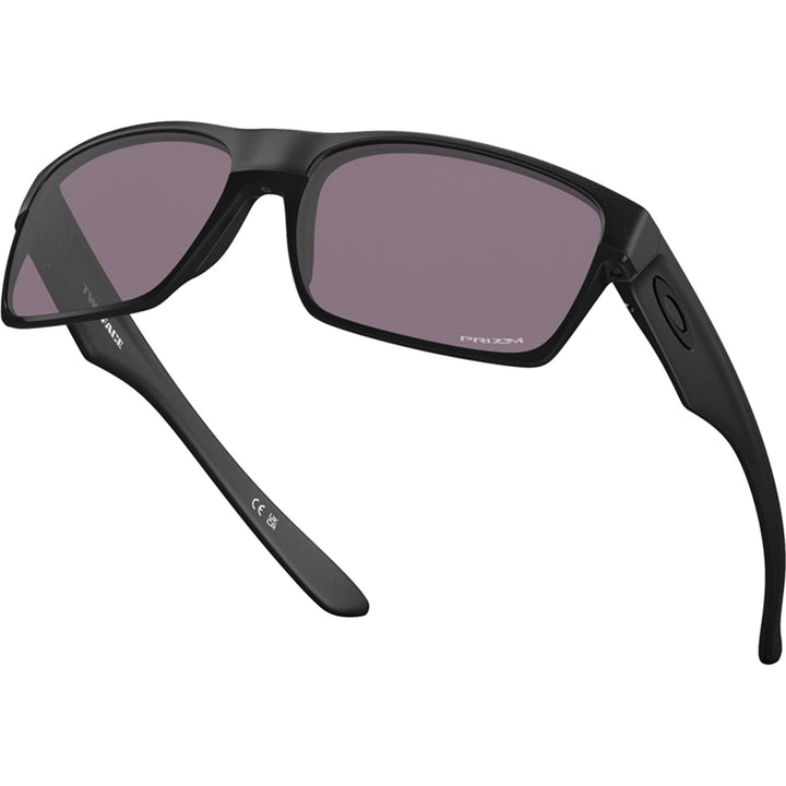 Oakley Two Face Sunglasses Steel/Prizm Grey