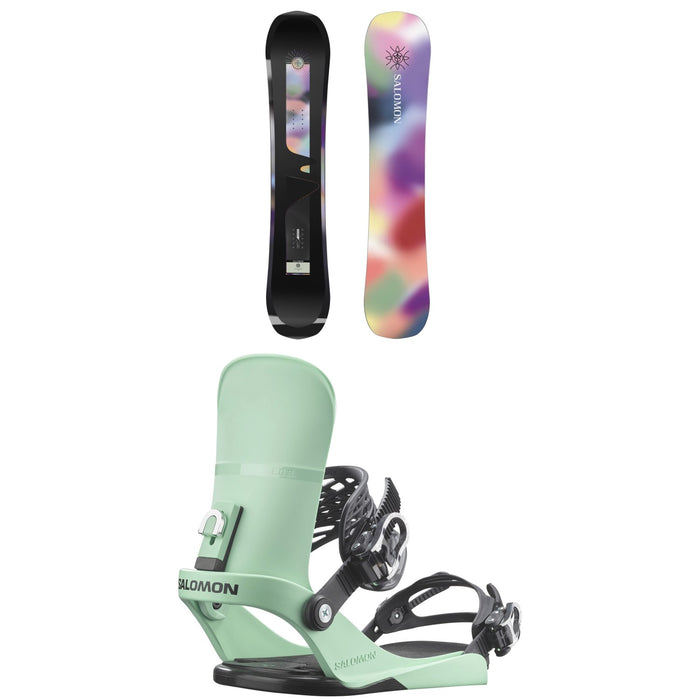 Salomon Wonder Snowboard + EDB Snowboard Bindings - Women's 2026