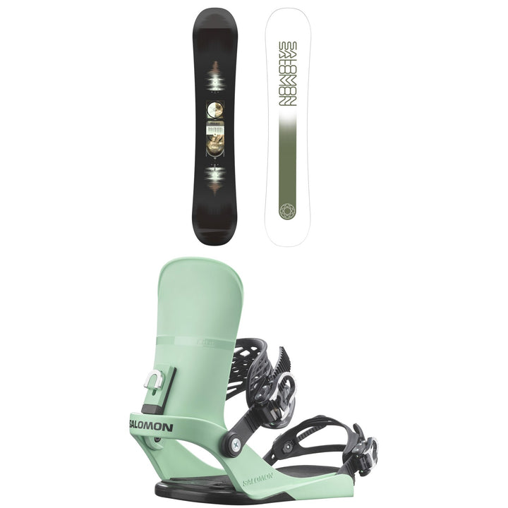 Salomon Pulse Snowboard + EDB Snowboard Bindings 2026