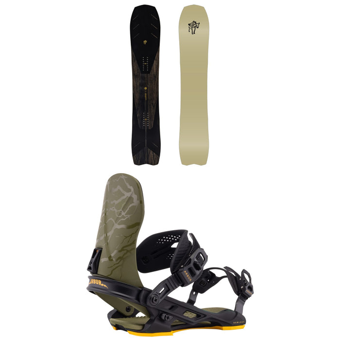 Arbor Bryan Iguchi Pro Snowboard + Hemlock Snowboard Bindings 2026