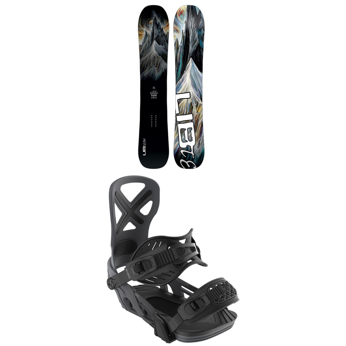 Lib Tech Dynamo C3 Snowboard + Bent Metal Anvil Snowboard Bindings 2026