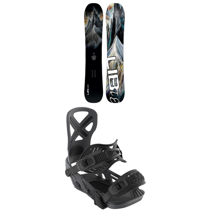 Lib Tech Dynamo C3 Snowboard + Bent Metal Anvil Snowboard Bindings 2026