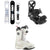 GNU Riders Choice Asym C2X Snowboard + Bent Metal Anvil Snowboard Bindings + Salomon Dialogue Dual Boa Snowboard Boots 2026