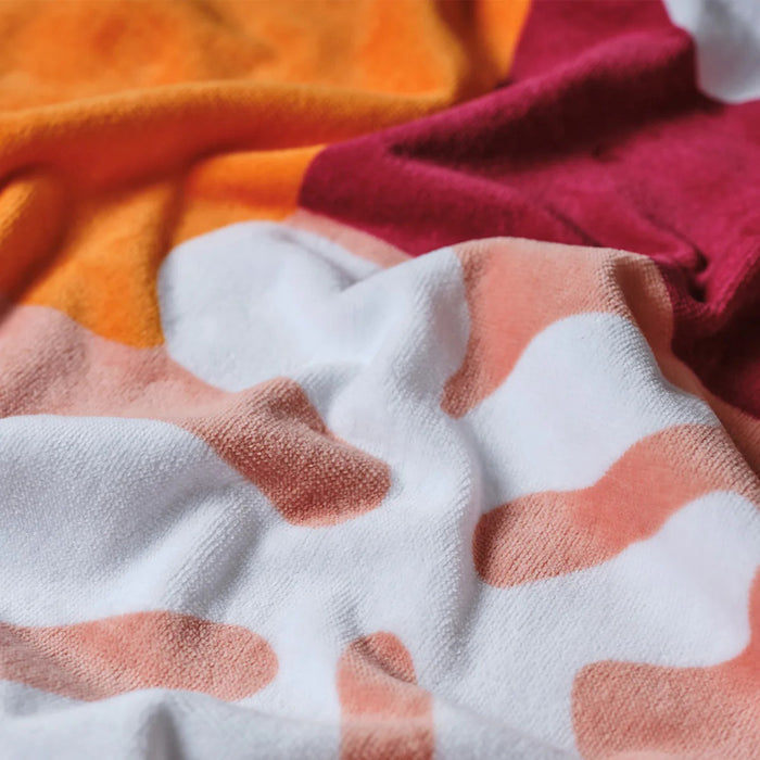 Slowtide Snow Flowers Towel Multi