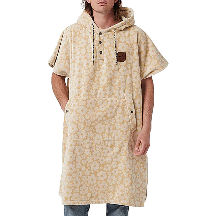 Slowtide Ginny Ex Warm Poncho Sandstone