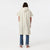 Slowtide Baja Stripe Poncho Cream