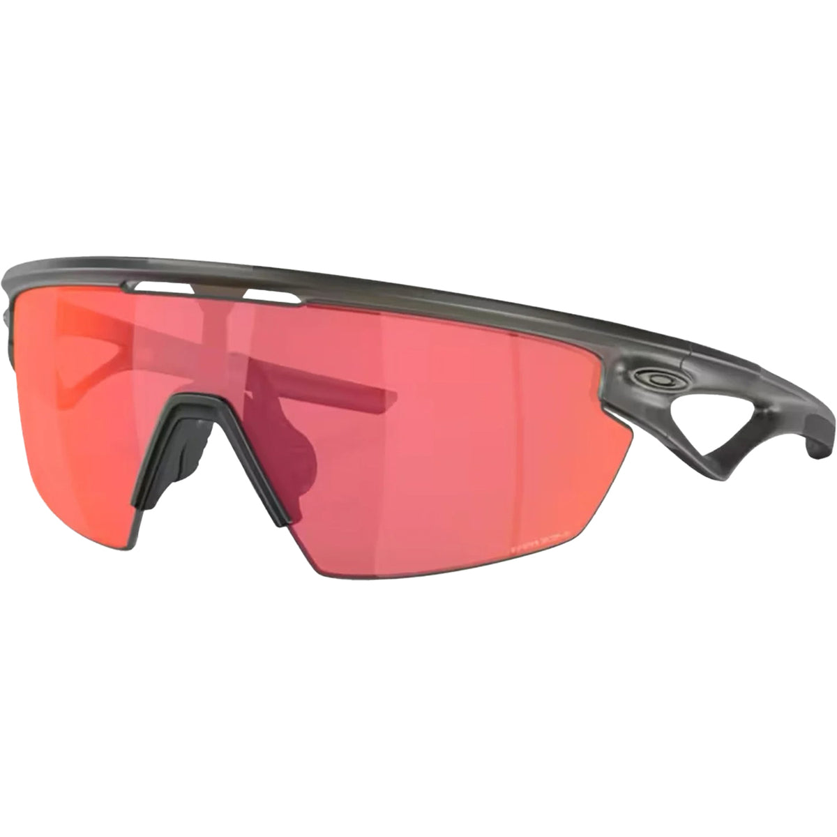 Oakley SPHAERA Sunglasses Matte Grey Smoke/Prizm Trail Torch