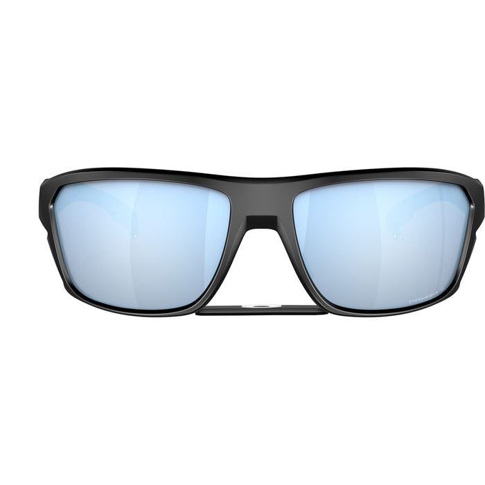 Oakley Split Shot Sunglasses Matte Black/Deep Water Polarized