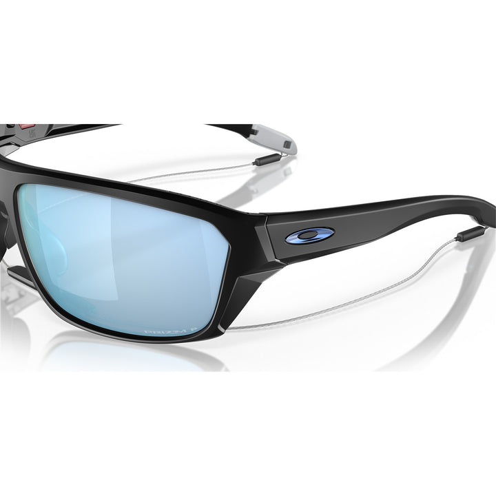Oakley Split Shot Sunglasses Matte Black/Deep Water Polarized