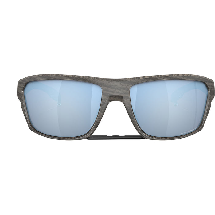 Oakley Split Shot Sunglasses Woodgrain/Prizm Deep Water Polarized