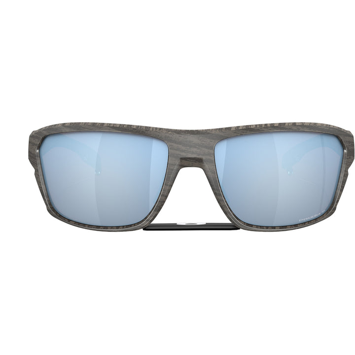 Oakley Split Shot Sunglasses Woodgrain/Prizm Deep Water Polarized