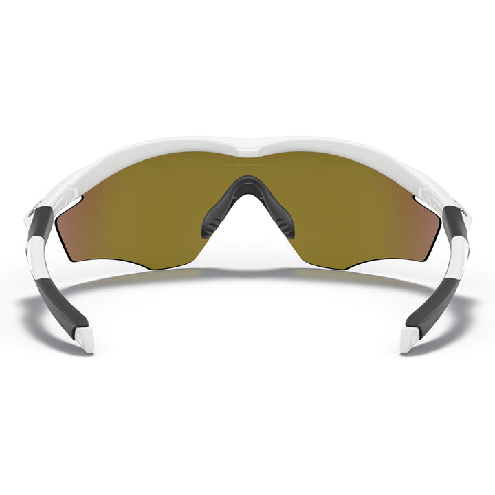 Oakley M2 Frame XL Sunglasses Polished White/Fire Iridium