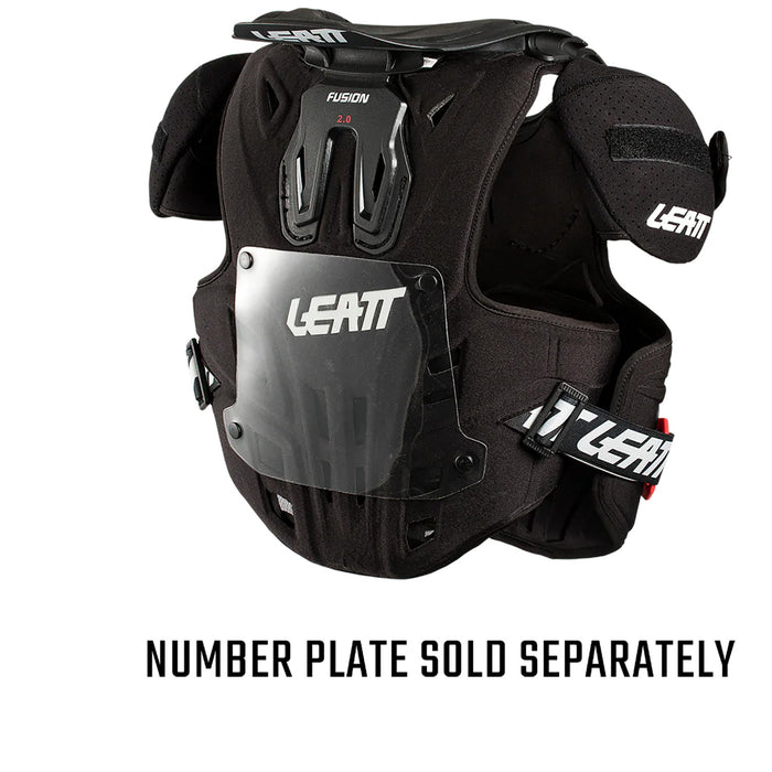 Leatt Fusion Vest 2.0 Jr Neck and Body Protector - Kids' Black