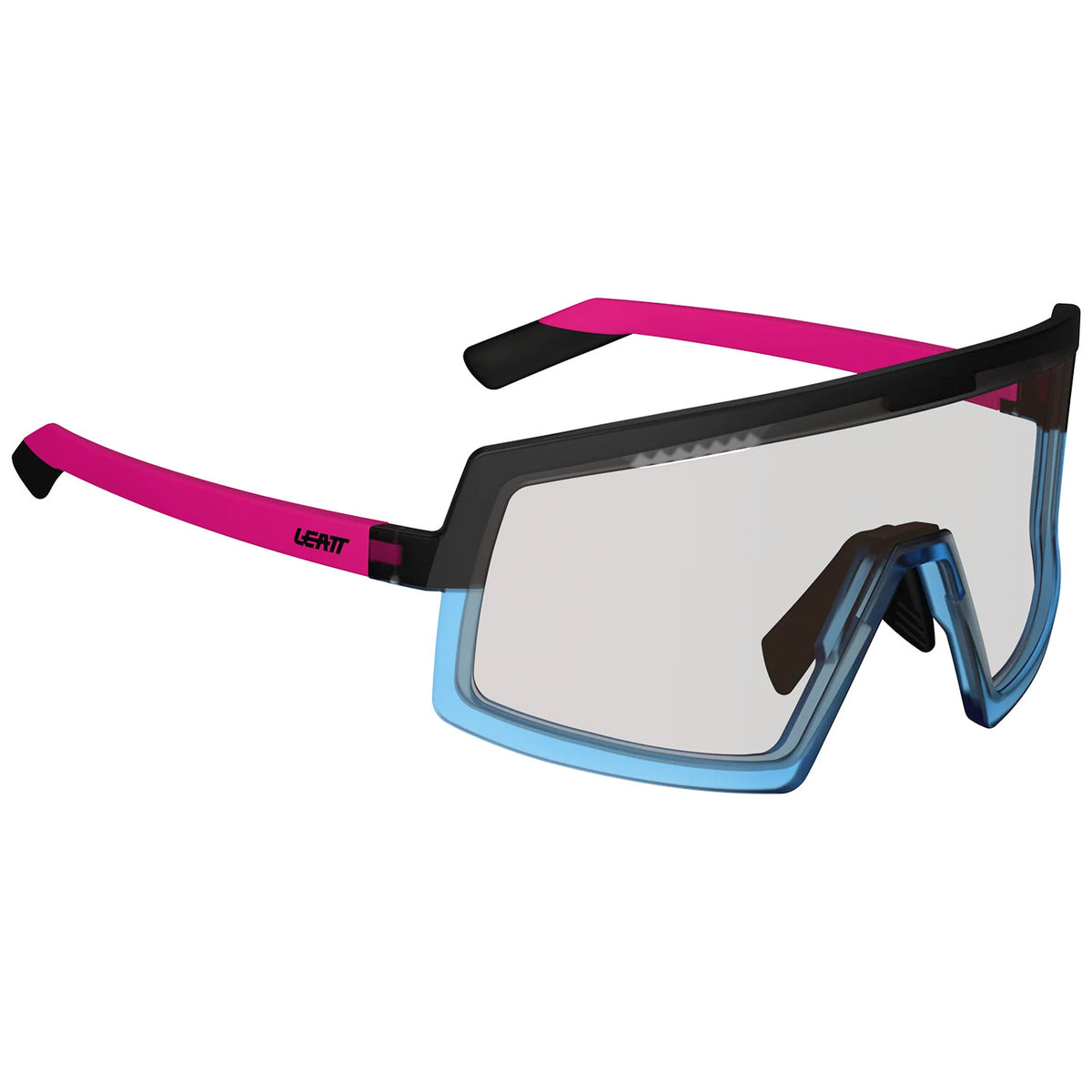 Leatt MadViz One Sunglasses Blue/Pink Iriz Silver