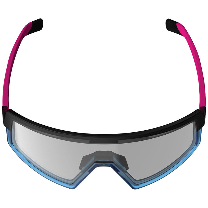 Leatt MadViz One Sunglasses Blue/Pink Iriz Silver