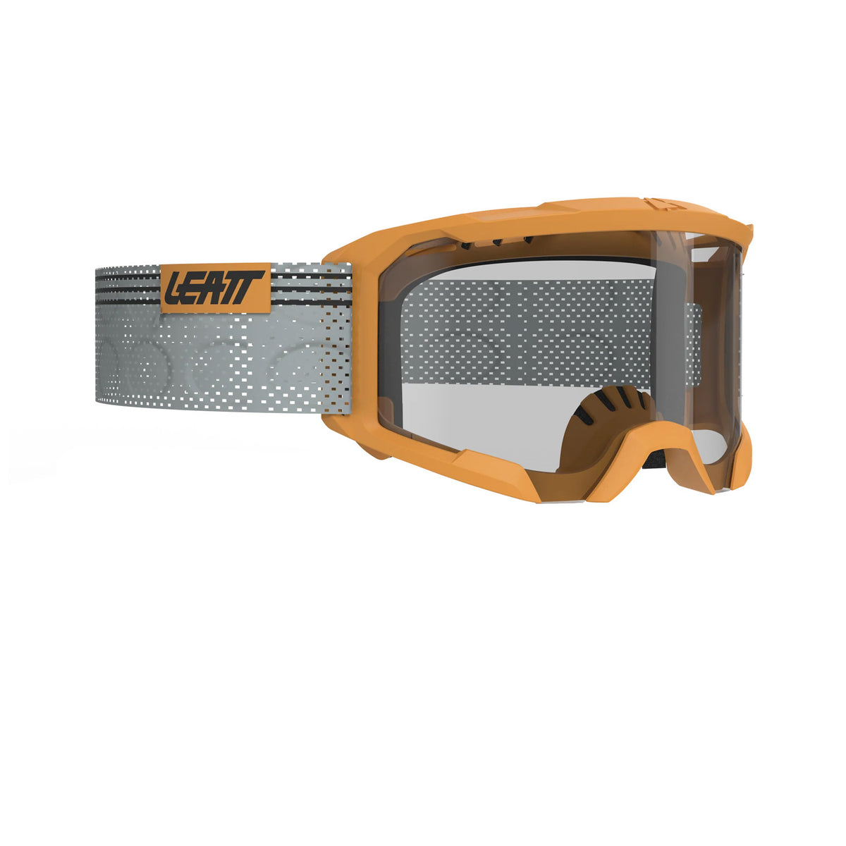 Leatt Velocity 4.0 MTB X-Flow Goggles Lager Yellow Clear