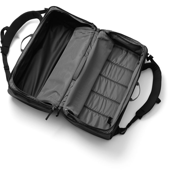 DB Equipment Roamer Pro Split 50L Pro Duffel Black Out
