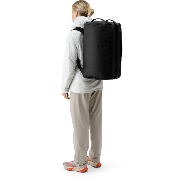 DB Equipment Roamer Pro Split 50L Pro Duffel Black Out