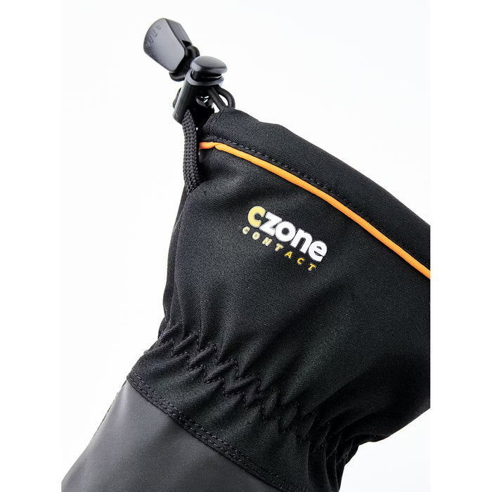 Hestra CZone Contact Gauntlet Gloves Black/Charcoal
