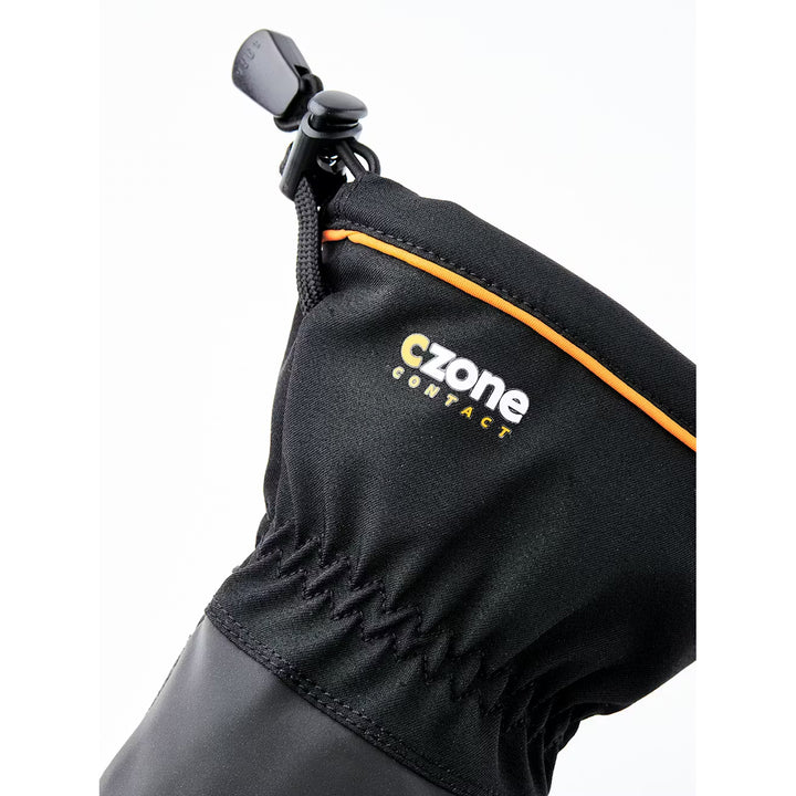 Hestra CZone Contact Gauntlet Gloves Black/Charcoal
