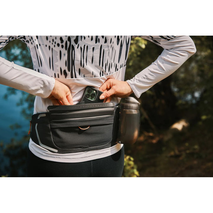 Fidlock Hip Belt + Single Bottle Base Hydration Pack Black