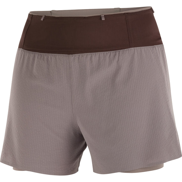 Salomon Sense Aero 2in1 4" Shorts - Women's Iron