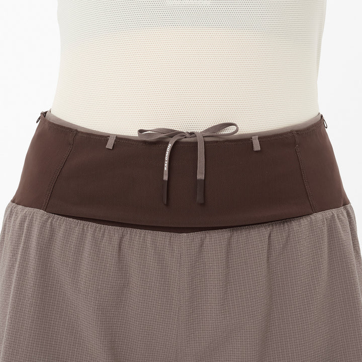 Salomon Sense Aero 2in1 4" Shorts - Women's Iron