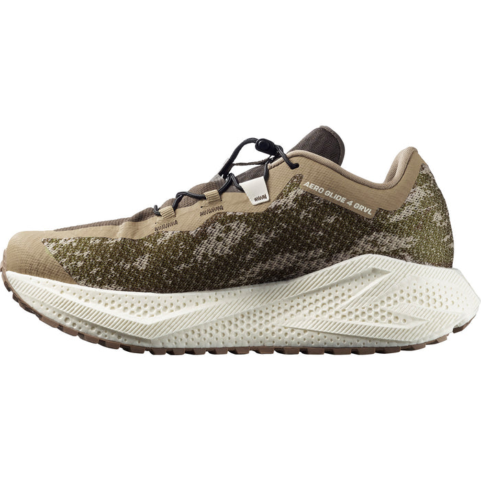 Salomon Aero Glide 4 Gravel Shoes - Men's Safari/Vanilla Ice/Earth Brown