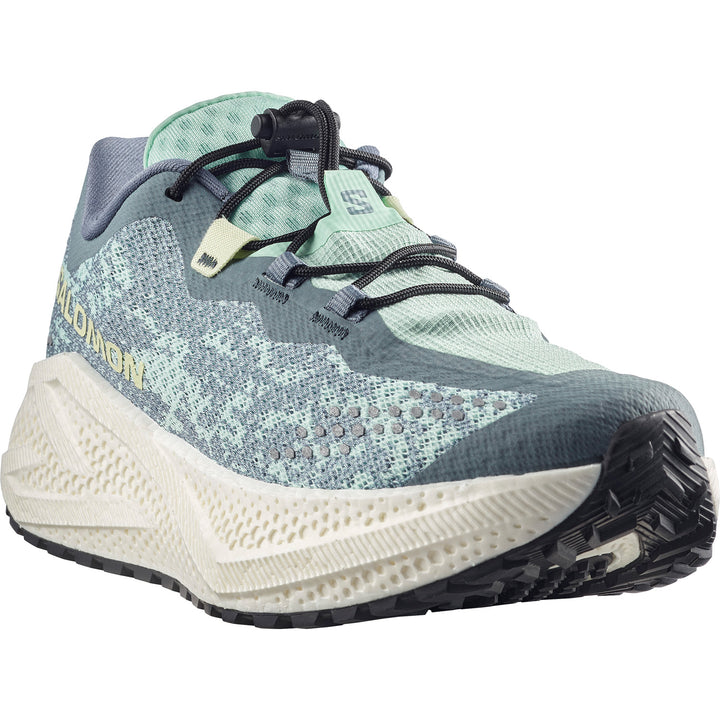 Salomon Aero Glide 4 Gravel Shoes - Women's Stormy Weather/Lichen/Vanilla Ice