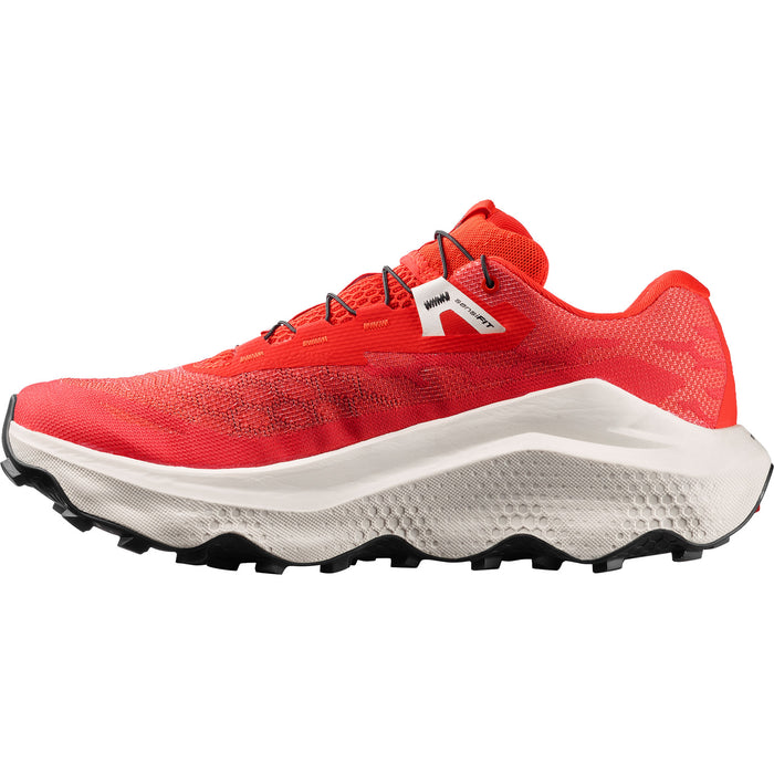 Salomon Ultra Glide 4 Shoes - Men's Fiery Red/Vanilla Ice/Black