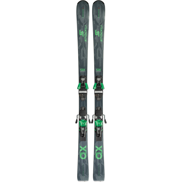 Stöckli Montero AX Skis + Strive 13 Demo Ski Bindings 2026