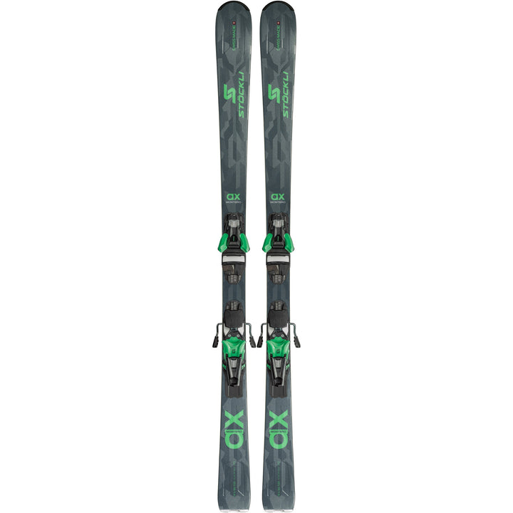 Stöckli Montero AX Skis + Strive 13 Demo Ski Bindings 2026
