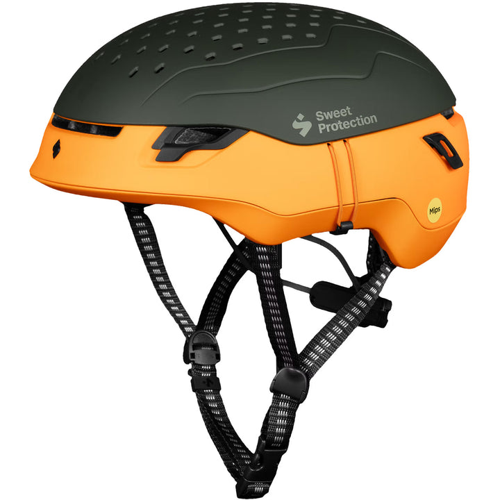 Sweet Protection Ascender MIPS Helmet Maze Green/Sunburst