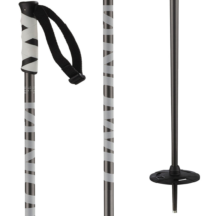 Salomon Hacker Ski Poles 2025 Black