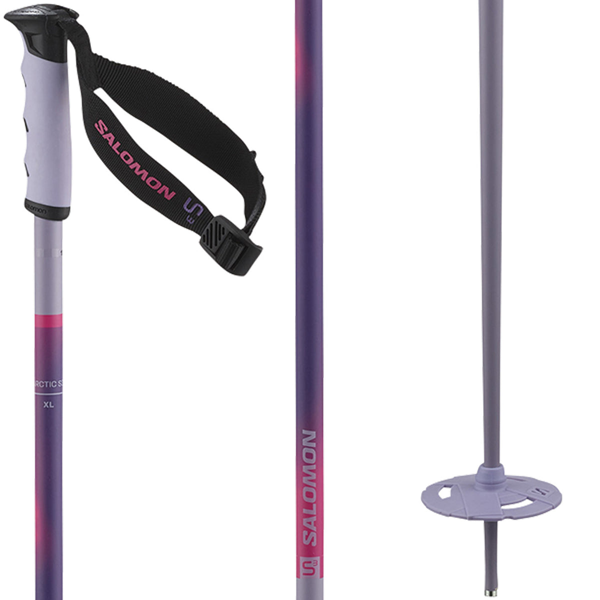 Salomon Arctic S3 XL Ski Poles 2025 Lilac