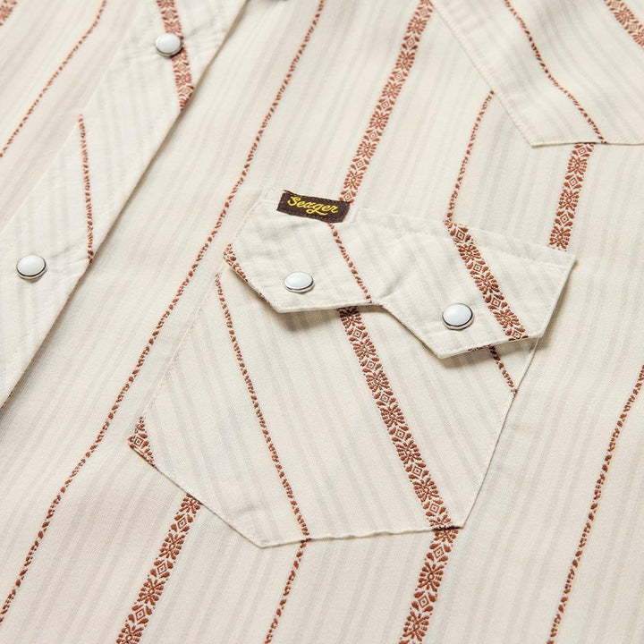 Seager Sawtoof Short-Sleeve Shirt - Men's Azteca Tile