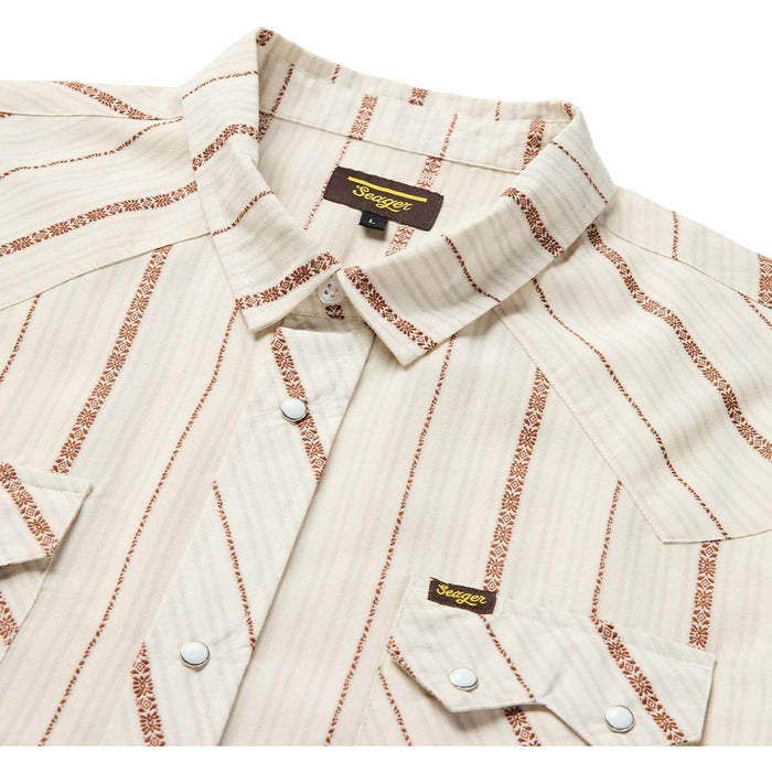 Seager Sawtoof Short-Sleeve Shirt - Men's Azteca Tile