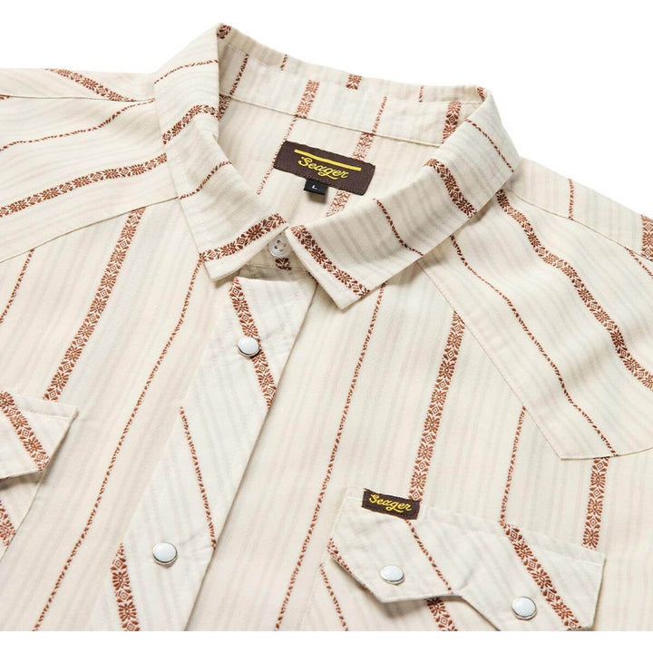 Seager Sawtoof Short-Sleeve Shirt - Men's Azteca Tile