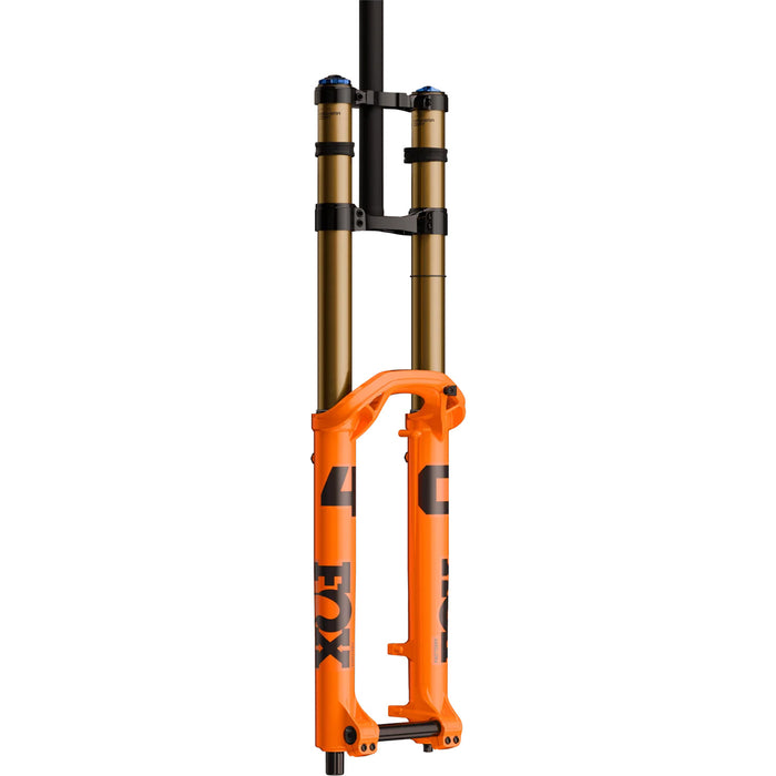 Fox Shox 40 Float Factory GRIP X2 Fork - 29" Shiny Orange, Neutral/Clear Logo