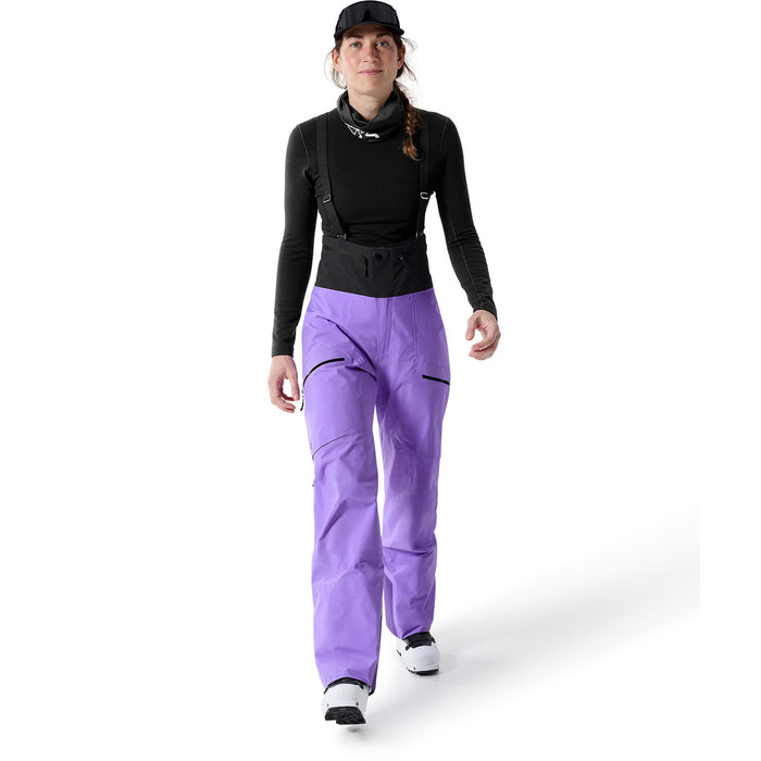 Arc'teryx Rush Tall Bib Pants - Women's Aster/Black