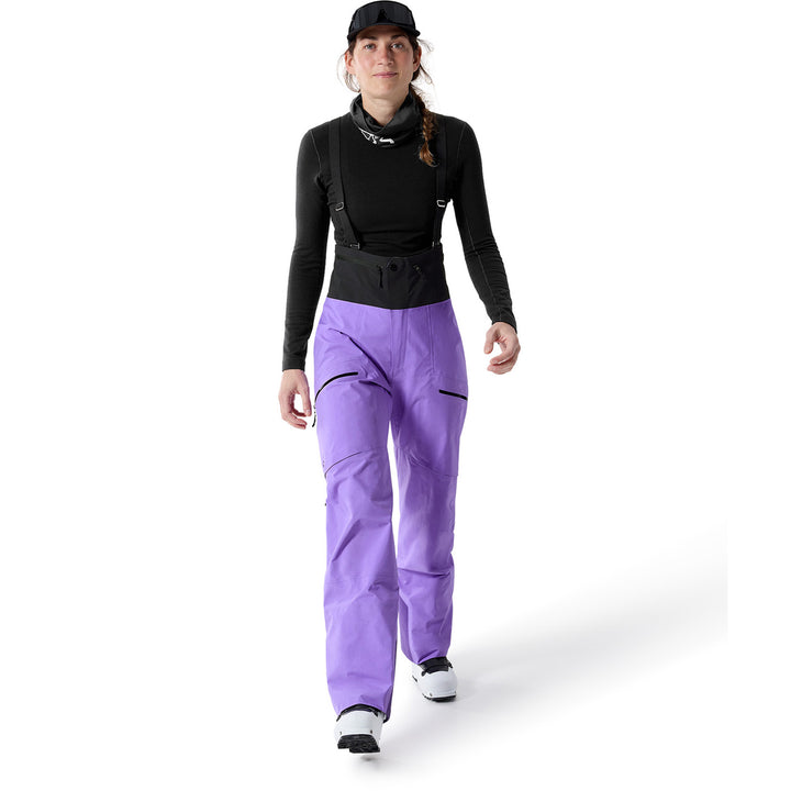 Arc'teryx Rush Tall Bib Pants - Women's Aster/Black