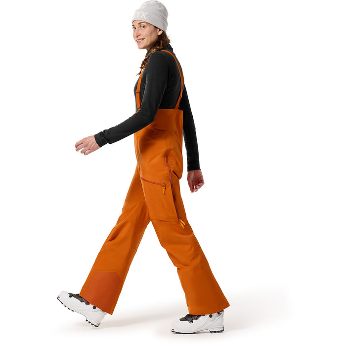 Arc'teryx Rush Tall Bib Pants - Women's Copper Sky/Blaze