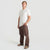 Roark Made To Fade T-Shirt - Men's Washed Off White