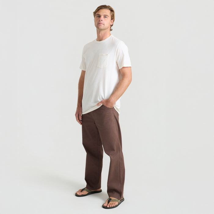 Roark Made To Fade T-Shirt - Men's Washed Off White