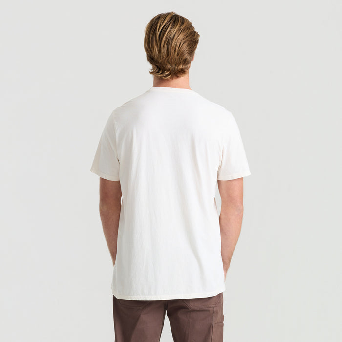 Roark Made To Fade T-Shirt - Men's Washed Off White